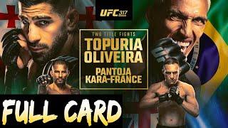 UFC 317 Predictions Topuria vs Oliveira Full Card Betting Breakdown