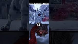 THE GAINT TIGER VS WHITE TIGER,RED DRAGON, CHINESE DRAGON FIGHT #shorts #animals #dragons #fight