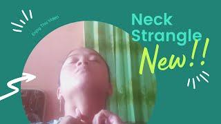 Neck Strangle And Massage Video  #strangle #neckchallenge #neckfetish