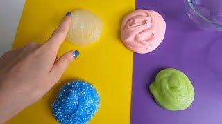 4 slimes faciles et satisfaisants les recettes pas à pas