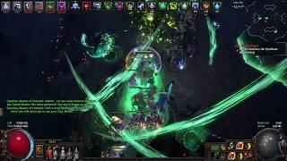 Path of Exile 3.8 Master Mind ilvl83 Necromancer SSF HC blight league Zombie and Spectre