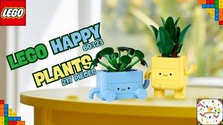 LEGO Happy Plants Botanical Collection Set 60323. Built in 5 Minutes! 