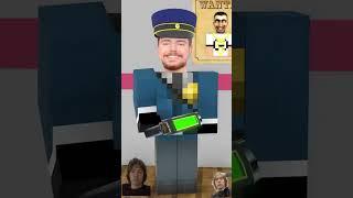 Who Is Real Skibidiman That Wanted? #minecraft #skibidibopyes #gaming #skibiditoilet #mrbeast #mem