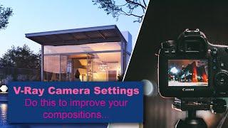 VRay Camera in 3ds Max  | Basic Setup and Essential Settings | Camera Navigation