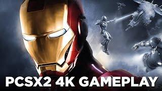 Iron Man 4K Gameplay PCSX2 PS2 Emulator