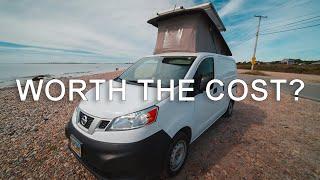 Is a Pop Top Camper Van Worth It? #vanlife