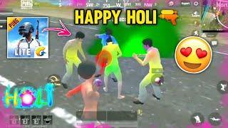 Happy Holi PUBG Mobile Lite 