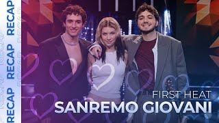 Sanremo Giovani 2024 (Italy) | First Heat | RECAP