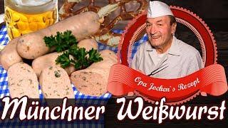 DIY munich white brats - make your own sausages - Opa Jochen´s recipe