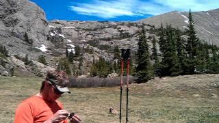 Upper Sand Creek Lake campsite