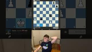 blundered checkmate in one but bro didnt see that