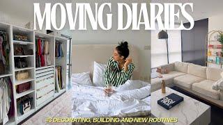 FURNISHING OUR NEW LONDON APARTMENT | decorating, new routines & furniture haul | moving diaries ep3