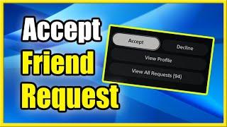 How to FIND & Accept Friend Request on PS5 (New Update)