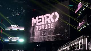 Metro Exodus E3 Crowd Reaction! - E3 2018