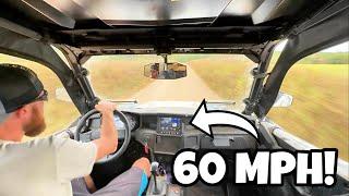 2024 Polaris General XP4 1000 UTV Off-Road Deep Forest Trail Riding! (60 MPH)