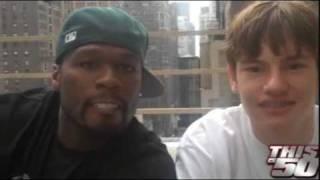 50 cent hanging out wit a nerd! (ThisIs50.com)