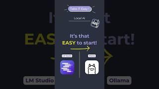 Run Powerful AI on Your PC - THIS EASY!  #ai #tutorial #programming