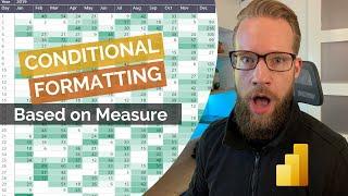 Applying custom conditional formatting using a Measure in Power BI