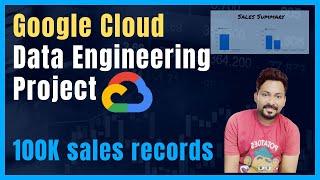 Building an Automated Data Pipeline for Sales Data in Google Cloud | GCP Data Engineering Project