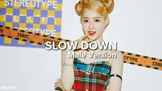 STAYC - SLOW DOWN (Male Version)