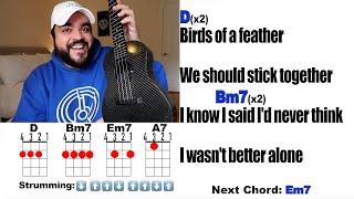 BIRDS OF A FEATHER - Billie Eilish (Ukulele Play Along with Chords and Lyrics)