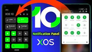 Infinix XOS 10 like Notification Panel in All Infinix mobiles | Infinix Notification Bar