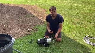 Review of Acquaer 1.5HP Portable Shallow Well Pump Garden Pump, Stainless Steel, 1210GPH