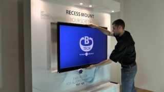 B-Tech BT8310 - Mount Your Screen Into a Recess