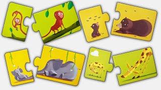 Zoo animals for toddlers | Learning animals for toddlers | Educational videos for toddlers 3 years