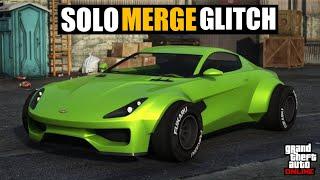 AUTOSHOP MERGE GLITCH SOLO l GTA Online l Patched