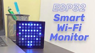 ESP32 smart WiFi Internet monitor | Arduino Project | IoT