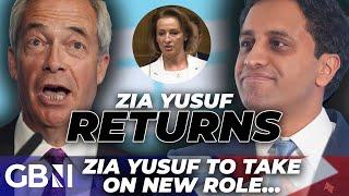 Zia Yusuf Makes SHOCK Return to Nigel Farage's Reform UK Amid Burka Ban Feud | BREAKING