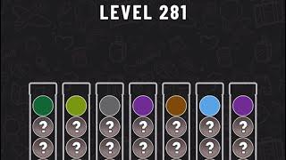 Ball Sort Puzzle Level 281 #ballsortpuzzle #ballsortpuzzlegameplay #puzzlegame #mobilegames