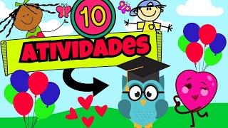 10 ATIVIDADES LÚDICAS | EDUCAÇÃO INFANTIL | ESPECIAL 100K