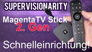 MagentaTV Stick 2  Gen - ausgepackt und schnell eingerichtet