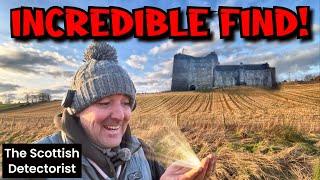 YOU WON’T BELIEVE what we found metal detecting this Jacobite Castle in SCOTLAND!
