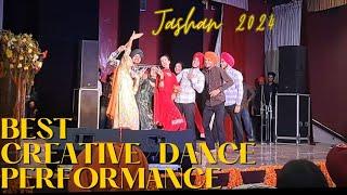 Creative  Group Dance Performance  in Jashan 2024 || Guru Nanak Dev University || Amritsar