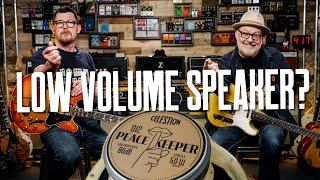 Electric Guitar At Home Volume? Celestion Peacekeeper Attenuating Speaker [Vs Basic Amp Attenuator]