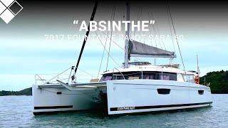 2017 Fountaine Pajot Saba 50 "Absinthe" For Sale with The Yacht Sales Co. Incorp MHS