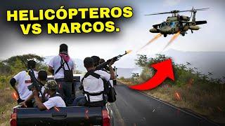 Así los Helicópteros del Ejército EXTERMINAN a los SICARIOS NARCOS más PELIGROSOS de México