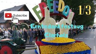 Erntedankfestzug Clarholz Sundern Oktober 2022 großer Festumzug Parade Teil 1/3