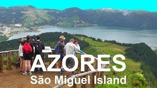 AZORES: São Miguel - Portuguese volcanic island