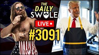 Jeff Nippard Assault, Trump On Rogan & McDonald's Conspiracy | The Daily Swole Podcast #3091