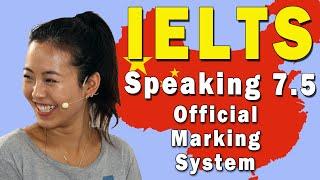 IELTS Speaking Band 7.5 Official Marking System Explained