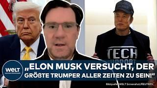 ELON MUSK: Der Trump-Fan und der Ukraine-Krieg! Willkürlichkeit bei Starlink hat Desaster-Potenzial