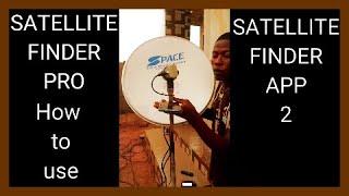 Satellite finder pro/ how to use/ satellite finder app 2/dish pointer/ align dish in 1 minute