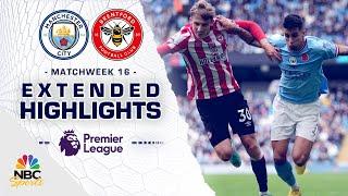 Manchester City v. Brentford | PREMIER LEAGUE HIGHLIGHTS | 11/12/2022 | NBC Sports