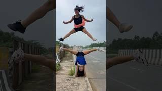 Mere upr kud gyi  #shorts #ytshorts #parkour #couplegoals #viralvideo