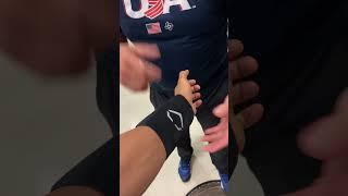 Assembling an Evoshield wrist band