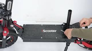 iScooter iX5S、iX8 Electric Scooter Seat Installation Video